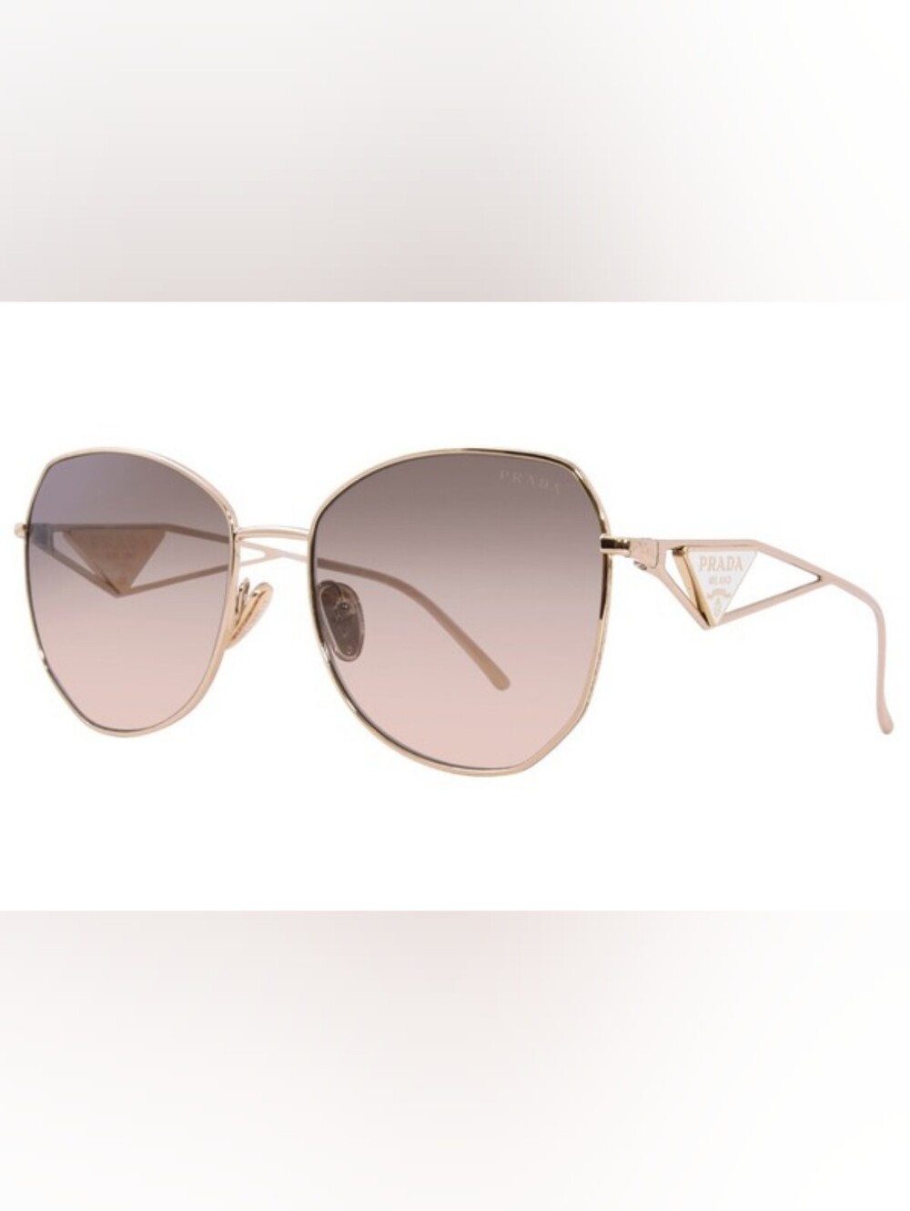 Prada Gold frame Sunglasses